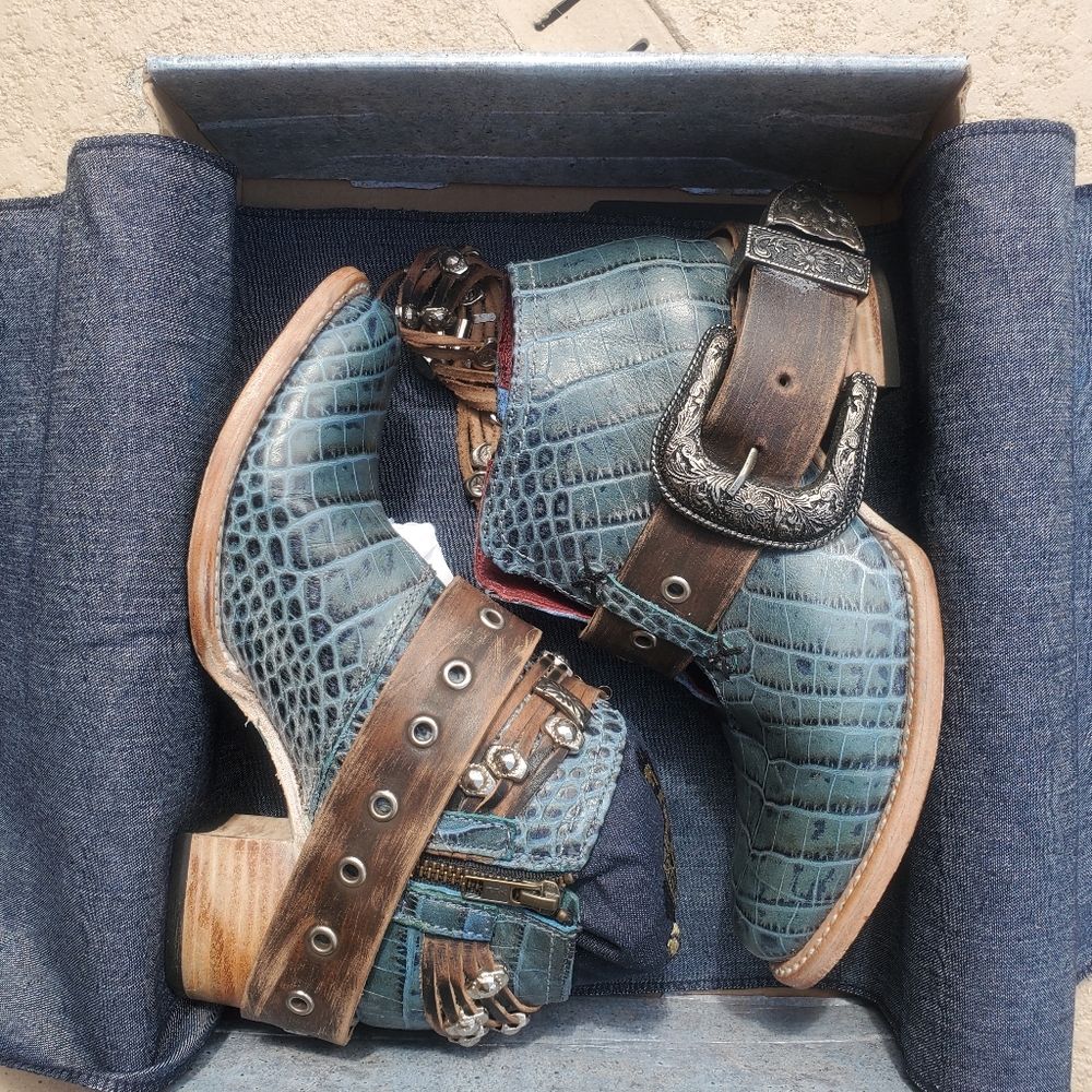 Freebird by Steven real leather boots size 7